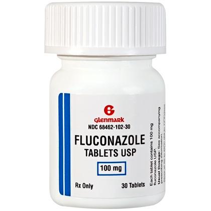 Comprimés de fluconazole 100 mg
