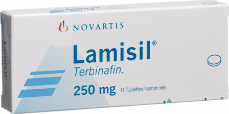 Comprimés de Lamisil 250 mg