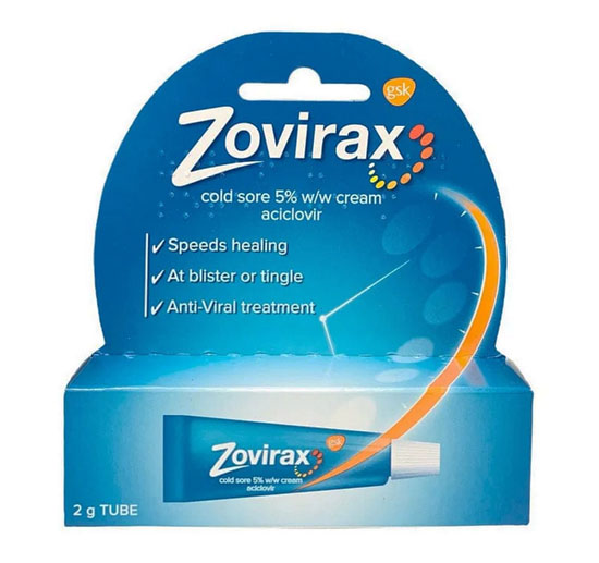 Crème Zovirax (aciclovir) 2 g